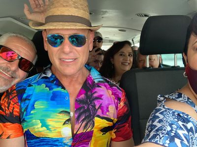 Guests arriving safely at their resort